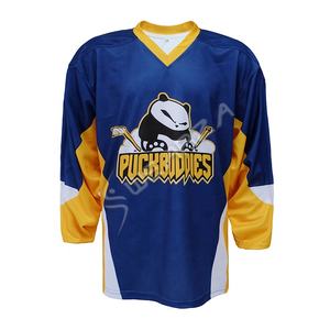 Maillot de Hockey sur Glace Personnalisé Léger et Respirant à Séchage Rapide Style Hockey Canada Maillot de Hockey en Sergé Surdimensionné en Polyester pour Hommes - Product Image 4