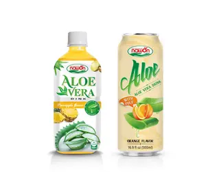 Bouteille d'aloe Vera et de 100% ml, 50 ml, jus d'aloe Vera, produit OEM pur, à base de plantes naturelles, à faible teneur en sucre, 500ml