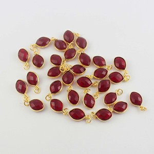 Pendentif en pierre de naissance naturelle, breloque en forme de goutte d'eau, à tout collier ou bracelet, pierre précieuse, petit format - Product Image 5