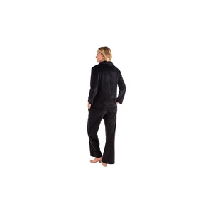 Plain Solid Color <b>lounging</b> Wear New Women's Funnel High Neck Comfort Two Piece <b>Set</b> Velour Tracksuit Pullover Sweatsuit For Women - Product Image 5