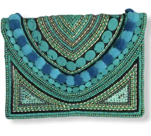 Handmade Indian Boho Banjara Bohemian Clutch and bag