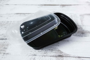 High Quality Premium Black <b>Plastic</b> Fast <b>Food</b> <b>Container</b> With Air Tight Lid Ready to Export From Vietnam - Product Image 4