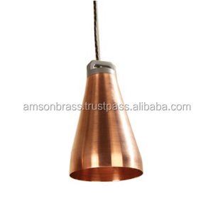 Pendant Light Hammered Pendant <b>Lamp</b> Home Decorative Solid Metal Cone Shape <b>Kitchen</b> Lighting - Product Image 2