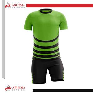 Uniforme de fútbol con impresión personalizada, uniforme de fútbol de malla de poliéster, venta directa de fábrica - Product Image 5