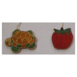 Christmas Hanging Ornament Turtle & Fruit Shape Decoration - Product Image 1