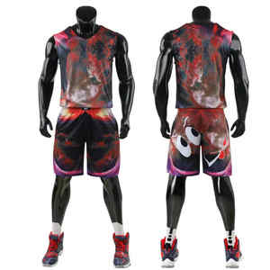 Último reversible camisetas de baloncesto diseño personalizado uniformes de baloncesto - Product Image 3