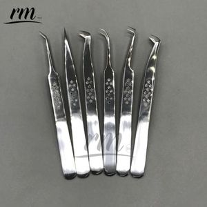 แหนบต่อขนตาปลอมทำจากสแตนเลสสีดำใช้ติดโลโก้ได้ตามต้องการ - Product Image 2