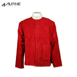 Veste en cuir pour homme, industrielle, respirante, ignifuge, confortable, pour la soudure, en cuir, pour unisexe, Alpine Industries - Product Image 5
