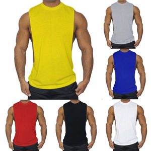 Débardeur en coton pour hommes, vente en gros de vêtements de sport, débardeur d'été décontracté de musculation - Product Image 4
