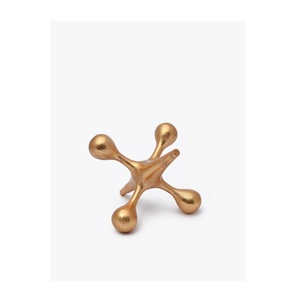 Aluminum Golden Harmony Abstract Sculpture <b>Home</b> Accessories for <b>Home</b> <b>Decoration</b> Manufacturer and Exporter - Product Image 1