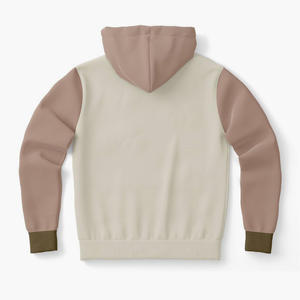Sweat à capuche bloc deux couleurs, vêtement à la mode pour femmes, avec poches kangourou, manches régulières, pour filles, - Product Image 6