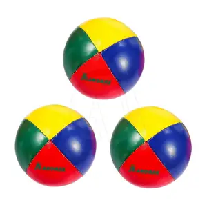 3色のジャグリングボールのセットおもちゃのゲームジャグリングボールをジャグリングすることを学ぶ