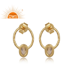 925 Sterling Silver Natural Ethiopian <b>Opal</b> Gemstone Stud <b>Earring</b> Jewelry For Women Gift For Her - Product Image 4