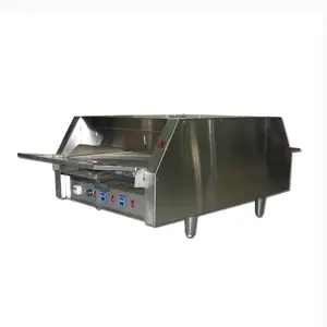 Electric Pizza Baking Machine Professional Conveyor Belt Ovens Stainless Steel Bread Cookie Making Machines Conveyor Belt Oven