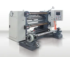 YB-1100 Computer vertical type plastic roll slitting rewinder machine