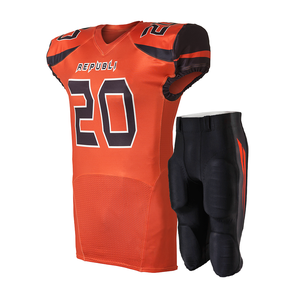 Uniforme de football américain taille adulte prix d'usine en stock vente en ligne uniforme de football américain pour hommes - Product Image 1