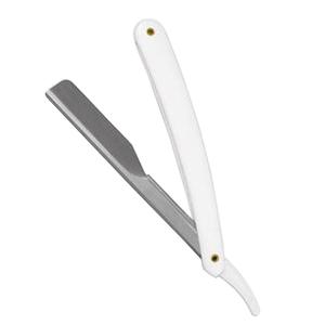 Rasoir à rasoir à lame coupante personnalisée avec manche en plastique |   Rasoir professionnel turc droit pour barbier par Life Care Instruments. - Product Image 3