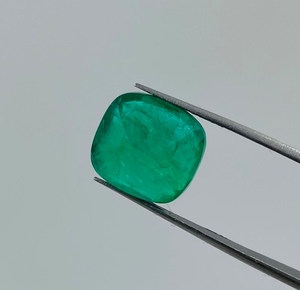 Pierre précieuse émeraude naturelle en vrac, 8,96 carats, grande taille, émeraude unique, pendentif, bijoux, utilisation en bijouterie - Product Image 2