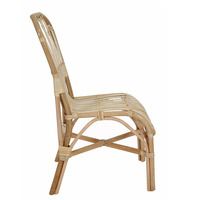 Chaise de salle à manger moderne en rotin Soul avec housse amovible pour salon et mobilier de maison