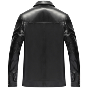 Excellent Quality <b>Men</b> <b>Leather</b> Jacket Custom Outdoor <b>Leather</b> Jacket With Best Material - Product Image 6