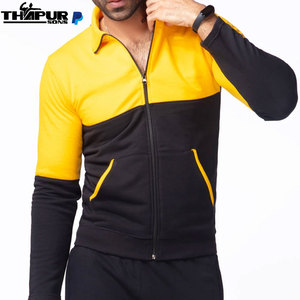 Chándales de ropa deportiva de marca personalizada de alta calidad, transpirables, ecológicos, ligeros, ajustados, con cremallera completa, para gimnasio, Fitness, Jogging - Product Image 2