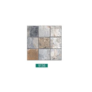 กระเบื้องปูพื้นพอร์ซเลนกันลื่นสีดําสไตล์ชนบท 40x40ซม - Product Image 2