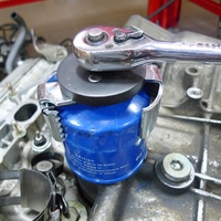 Llave para Filtro de Aceite de Acero con Alto Contenido de Carbono de Alta Calidad para Abarth 124 Spider (2016-), Recubrimiento de Níquel Plateado, Garantía de 12 Meses, Personalizada
