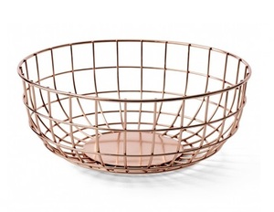 Wire High Quality Metal New Serving Bowl Fruit Bowl Hotel Supply Home <b>Decoration</b> <b>Kitchen</b> Ware Metal Bowls - Product Image 1