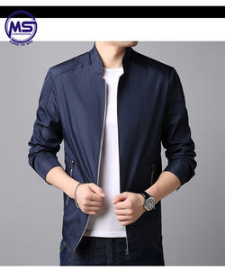 Chaqueta cortavientos de moda de primavera y otoño para hombre de alta calidad, gabardina informal de negocios con cuello levantado para invierno - Product Image 2