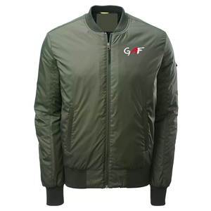 เสื้อบอมเบอร์แจ็คเก็ตสำหรับผู้ชาย,เสื้อผ้ากันลมไม่มีข้อความลำลองบอมเบอร์แจ็คเก็ตกันหนาวสำหรับใส่กลางแจ้ง - Product Image 2