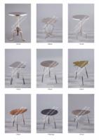 Ensemble de tables basses modernes en marbre, design amovible, pour la décoration de Diwali, de maisons de retraite et d'hôtels, écologique et durable, pour salon