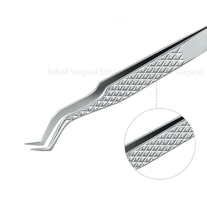 Pinzas de pestañas curvadas dobles - Product Image 2