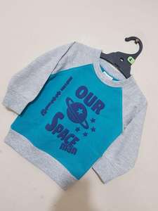 Étiquettes originales de marque pour garçons, pull-over à manches longues, col ras du cou, tricot en coton, décontracté, collection hiver - Product Image 4