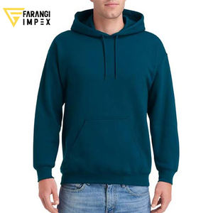 Fabricante personalizado hombres 3D para Puff Print Hoodie Heavyweight French Terry Pullover bordado espuma estampado liso invierno 100% - Product Image 3