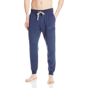 Pantalones Deportivos Largos de Poliéster/Algodón Anti-Pilling Ecológicos con Logotipo Personalizado, Pantalones Deportivos para Hombre, para Gimnasio, Correr, Trotar, con Cordón Ajustable - Product Image 1