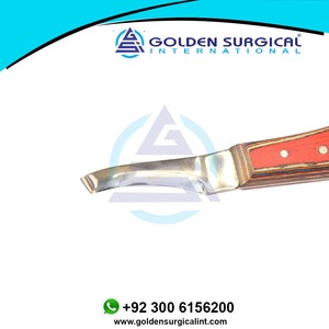 มีดกีบวัวส่งตรงจากโรงงานพร้อมด้วยใบมีดโค้งแคบเครื่องมือสัตวแพทย์สำหรับการตัดแต่งกิ่งของ - Product Image 3