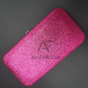 แหนบต่อขนตาสแตนเลสแบบแข็งพร้อมปลายแหลมโปร่งใสสีม่วงและสีทอง - Product Image 4