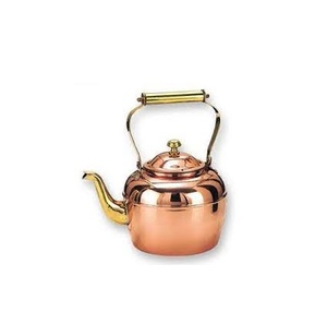 Bouilloire en cuivre au Design élégant pour une taille personnalisée et polie à la main pour une utilisation à la maison, dans la cuisine d'hôtel - Product Image 3