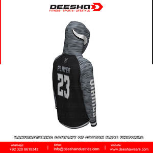 เสื้อฮู้ดกีฬาฤดูหนาวสำหรับผู้ชายเสื้อสวมหัวมีฮู้ดพิมพ์ลายแบบกำหนดเองเสื้อสวมหัวสำหรับใส่ในทีมผ้าคอตตอนแบรนด์ตามต้องการ - Product Image 3