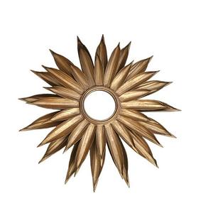 Cadre mural rond de grande taille en métal et miroir de conception luxueuse pour la maison, l'hôtel et les restaurants - Product Image 6