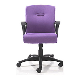 Blue Fabric Mid Back Office Chair - Product Image 1