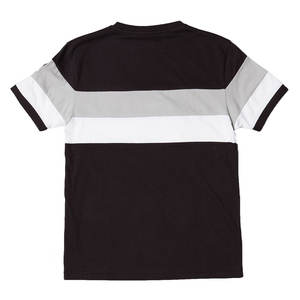 T-shirt décontracté à manches courtes avec motif imprimé O-Neck Jersey Fabric Garment Dyed Design - Product Image 2