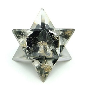 Cristal de radiesthésie décoratif pour la maison Orgonite Merkaba Star Prix de gros Cristaux d'Orgonite Guérison Merkaba Star Supply - Product Image 1
