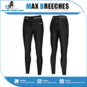 Culotte d'équitation de la meilleure qualité avec patch de genou en silicone confortable Prix - Product Image 2