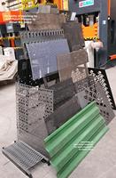 Machine de formage de tôles motorisée Elmali Machinery pour conteneurs maritimes, garantie 2 ans, capacité 10000 kg, rapport vidéo Konya