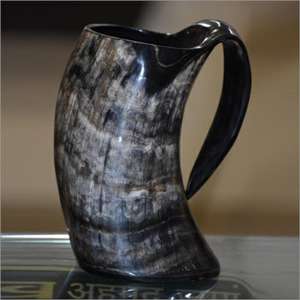 Norse tradesmen-taza de cuerno de buey, 100% Natural, hecha a mano, medieval, Vikingo - Product Image 1