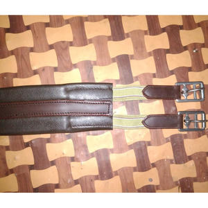 VENDO Circunferencia de cuero DE LUJO CUERO GENUINO tamaño 30,40,50,55 COLOR NEGRO MARRÓN TAN Accesorio de acero - Product Image 2