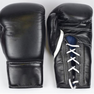 Guantes de boxeo profesionales MMA, Logo personalizado, cuero PU, Deportivos - Product Image 3