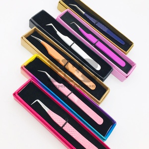 แหนบต่อขนตาแบบใหม่ สำหรับต่อขนตาแบบยั่งยืน พร้อมโลโก้  แหนบต่อขนตาแบบมิงค์  อุปกรณ์ต่อขนตา แหนบต่อขนตา - Product Image 6