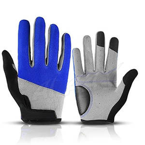 Guantes deportivos de dedo completo para ciclismo, carreras, moto, deportes, diseño transpirable - Product Image 1